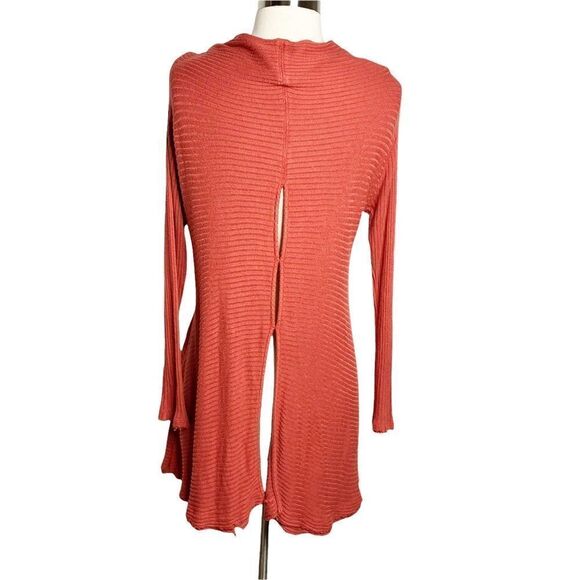 Free People Lover Rib Split Back Pullover Tunic Top - Picture 10 of 10